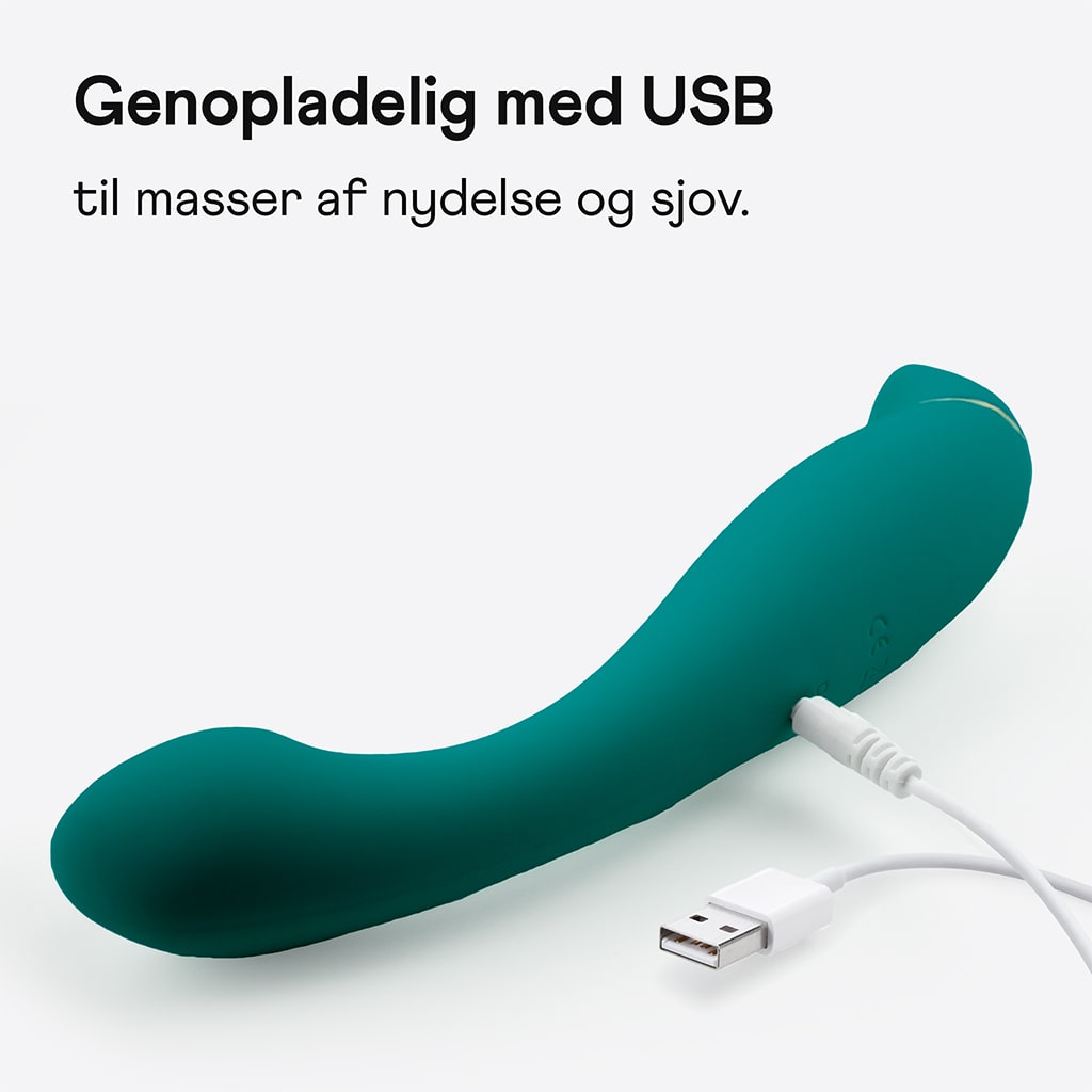 Amina Amor 3-i-1 klitoris stimulator